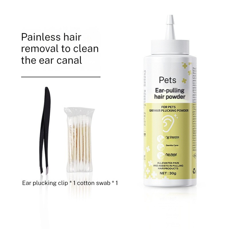 Ear Hair Removal Powder Manufacturer - Universal 30g for Dog Cat Itching Relief