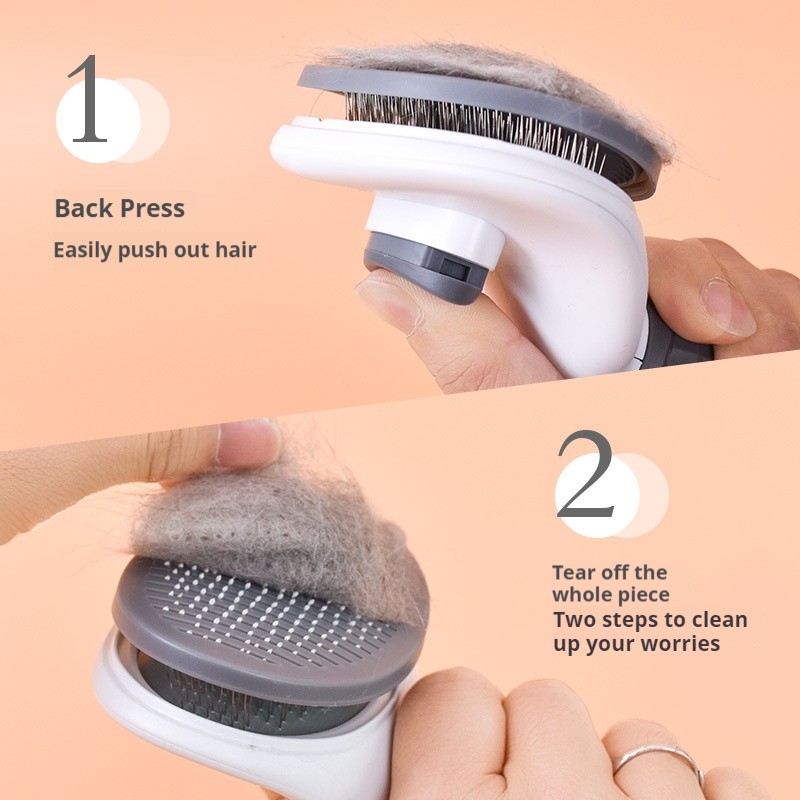 Pet Hair Remover Supplier - One-Click Comb Convenient Fast Silicone Material