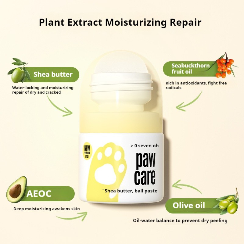 Dog Paw Care Factory - Plastic Foot Moisturizing Cream for Dry Cracking Meat Pads