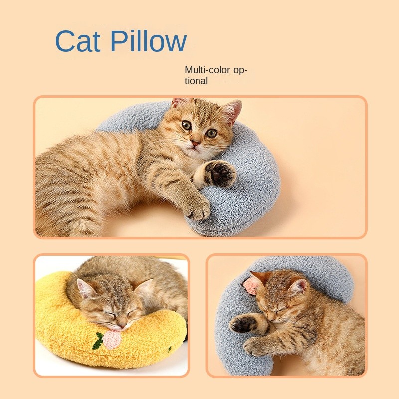Pet Sleeping Mat Supplier - Small Travel-Friendly Plush Moon Pillow Bed