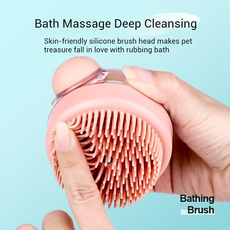 Luxury Pet Brush Factory - Foldable Silicone Efficient Scrubber for Cats Dogs