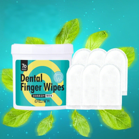 Pet Eye Care Supplier - Soft Finger Cot Wet Wipes for Eye Ear Care Mite Removal