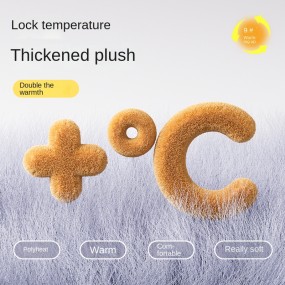 Pet Bed Manufacturer - Modern Comfortable Winter Warm Solid Pattern Plush Nest