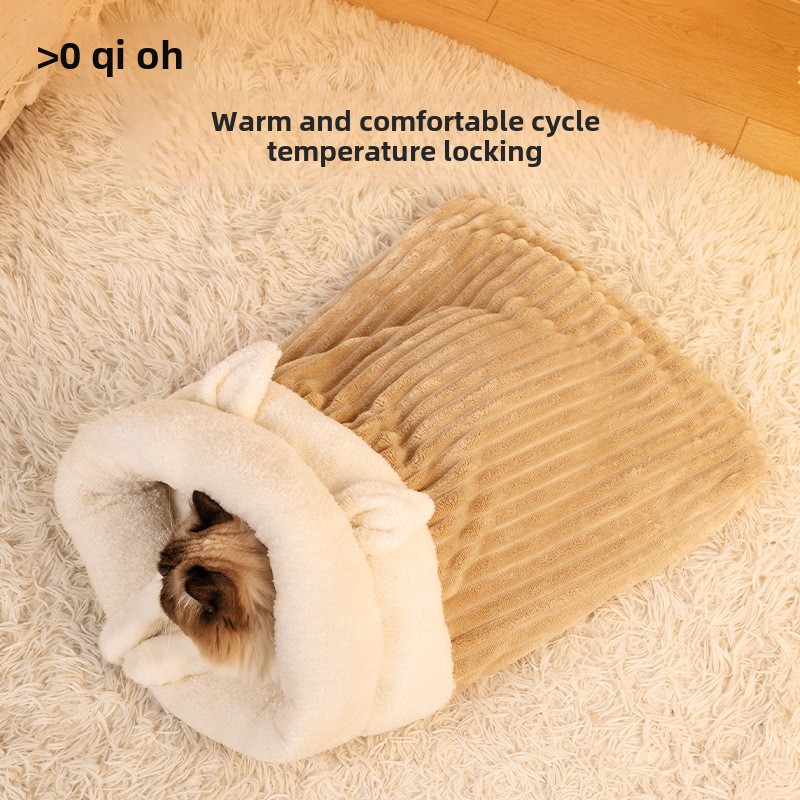 Pet Sleeping Bag Manufacturer - Winter Warm Universal Four Seasons Secure Tunnel