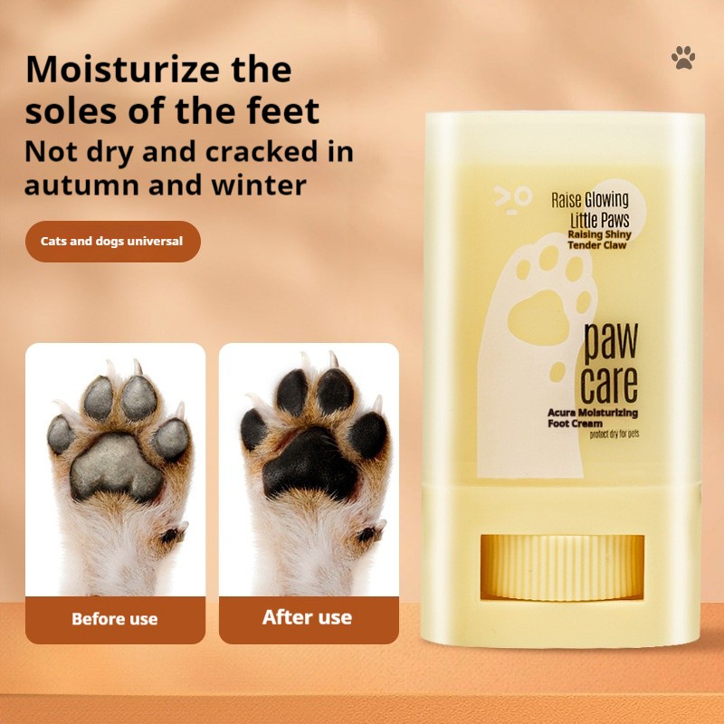 Dog Paw Care Factory - Plastic Foot Moisturizing Cream for Dry Cracking Meat Pads