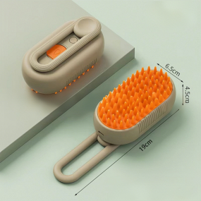 Pet Grooming Brush Factory - 2025 New Rechargeable Spray Brush Removing Loose Hair