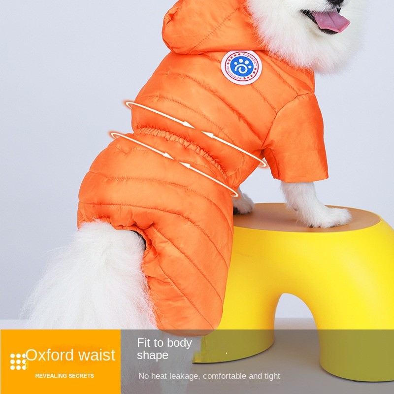 Puppy Clothes Factory - Cross-Border Winter Thickened Warm Lightweight Cotton-padded