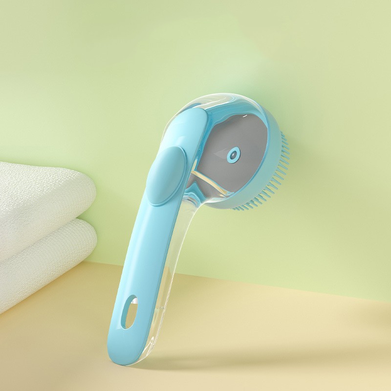 Pet Bath Brush Supplier - Special Plastic Brush Gloves Scrubbing Massage Tool