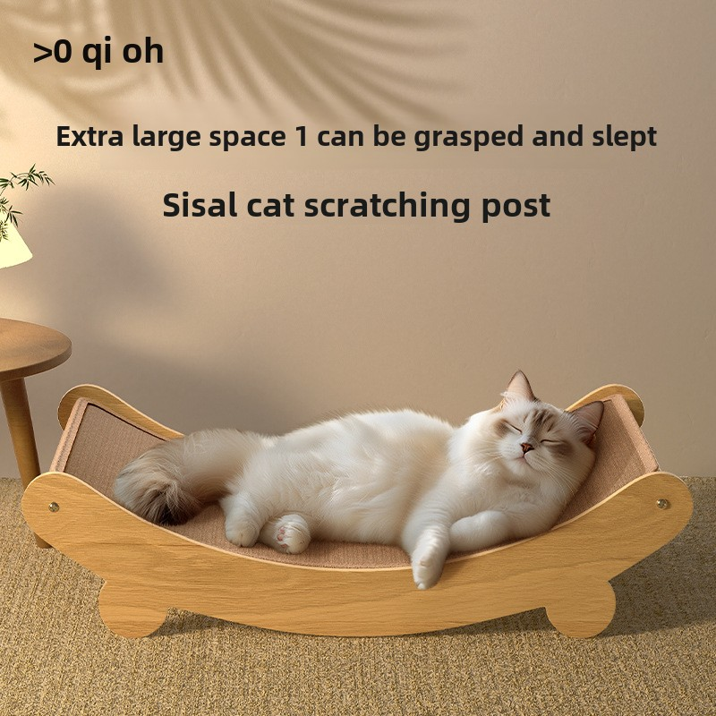 Cat Toy Factory - Large Recliner Anti-Scratch Sofa Wear-Resistant Sisal Nest