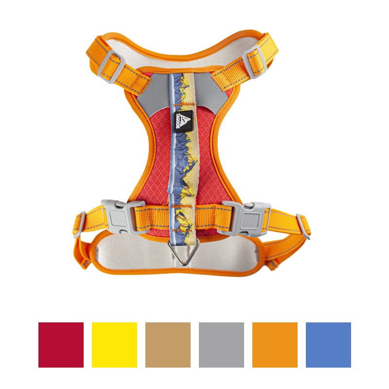 Pet Vest Manufacturer - Fashion Reflective Back Chest Strap Retractable Leash