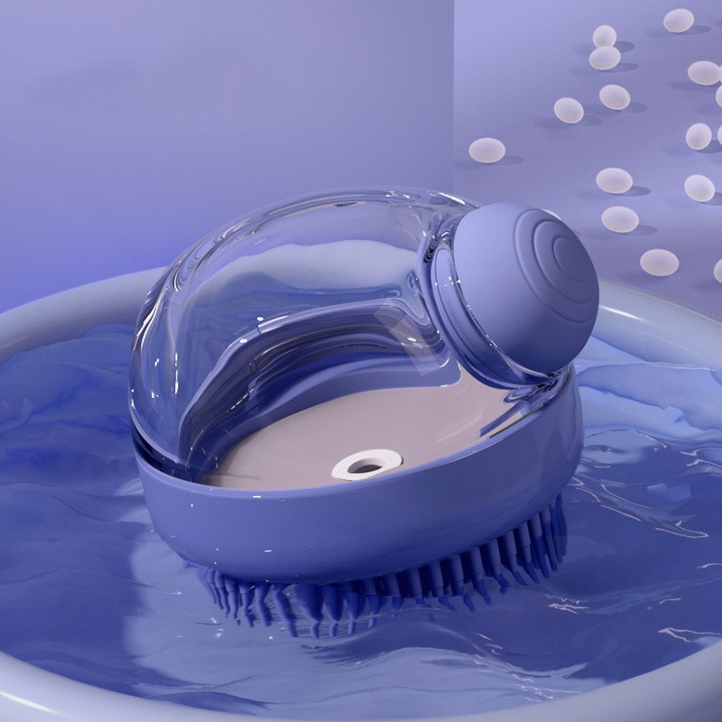 100% Silicone Brush Supplier - Soft Dog Bath Brush Easy-to-Clean Grooming