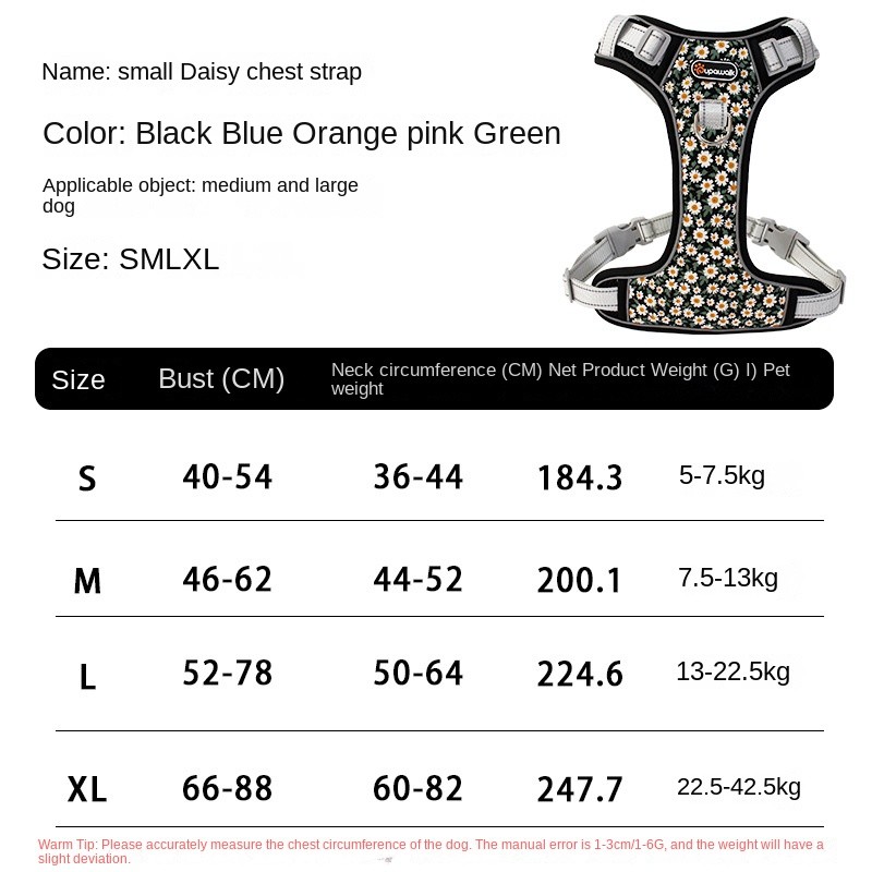 Nylon Dog Leash Supplier - Lightweight for Small Medium Large Dogs Padded Chest