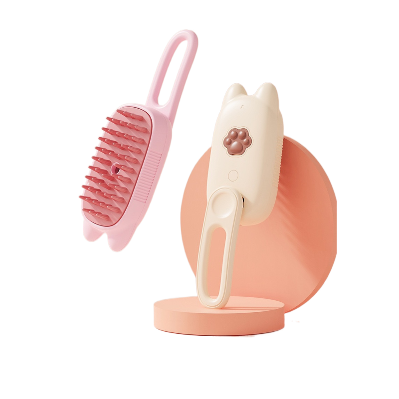 Portable Pet Hair Remover Factory - 3 in 1 Foldable Silicone Massage Cleaning Brush