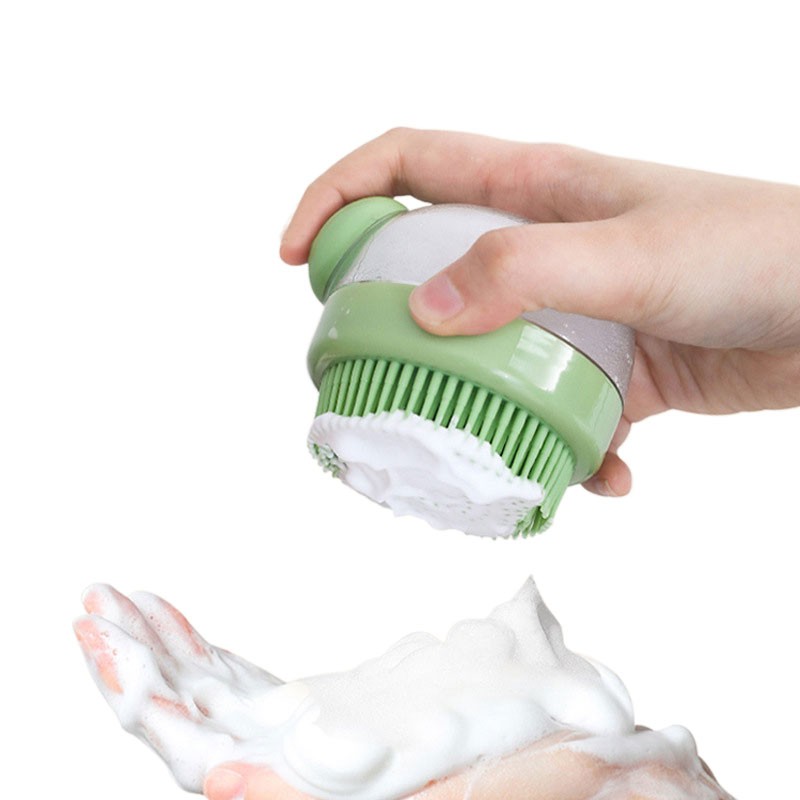 Round Pet Brush Manufacturer - High Quality Silicone Soft Bathing Hair Remover