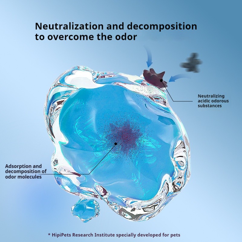 Pet Deodorant Supplier - Refreshening Eco-Friendly Bentonite Ball Shape Odor Remover