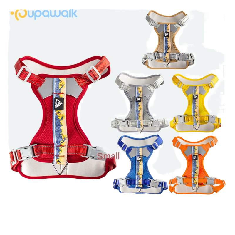 Pet Vest Manufacturer - Fashion Reflective Back Chest Strap Retractable Leash