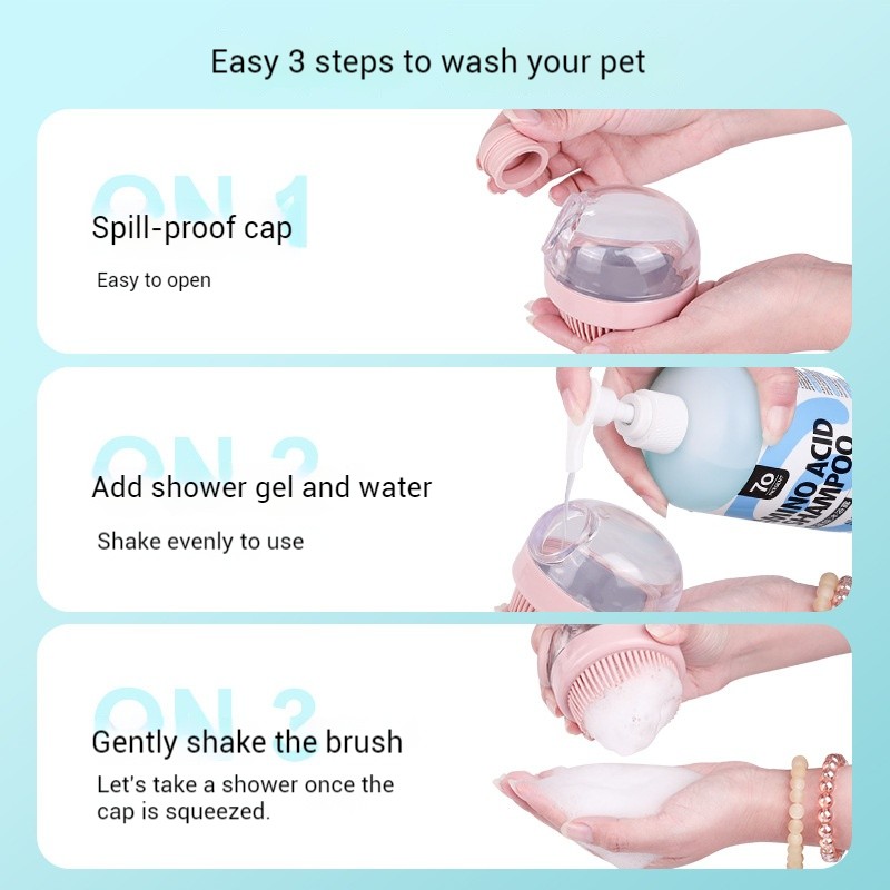 Multifunctional Comb Factory - Ultimate Silicone Rubber Bath Massage Brush Comb