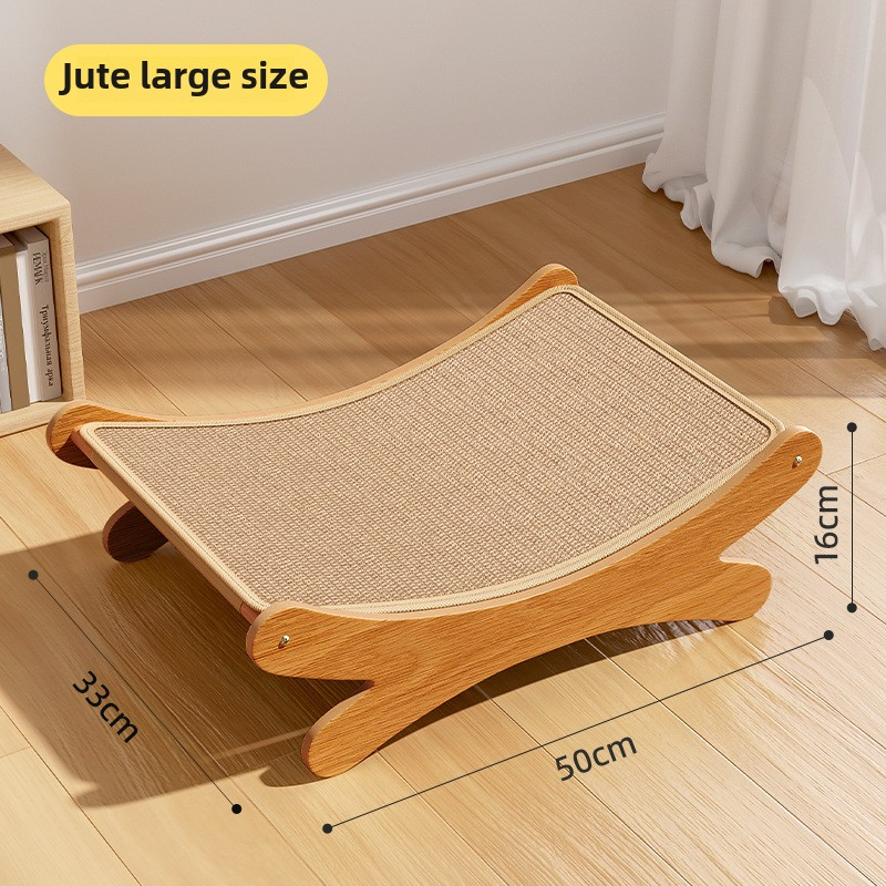 Cat Toy Factory - Large Recliner Anti-Scratch Sofa Wear-Resistant Sisal Nest