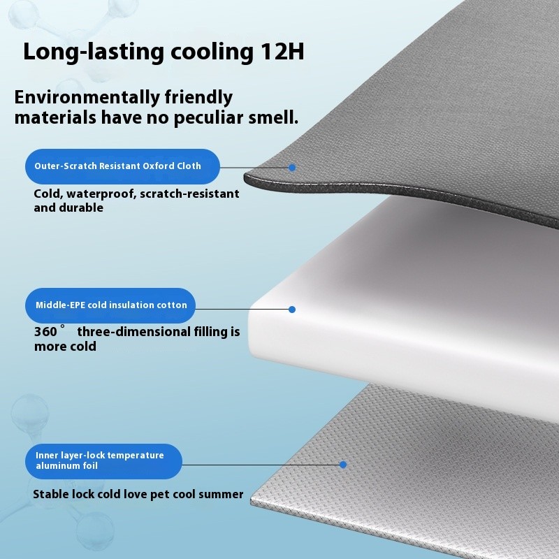 Portable Cooling Mat Supplier - Summer Cooling Artifact Zipper Small Animals Ice Nest