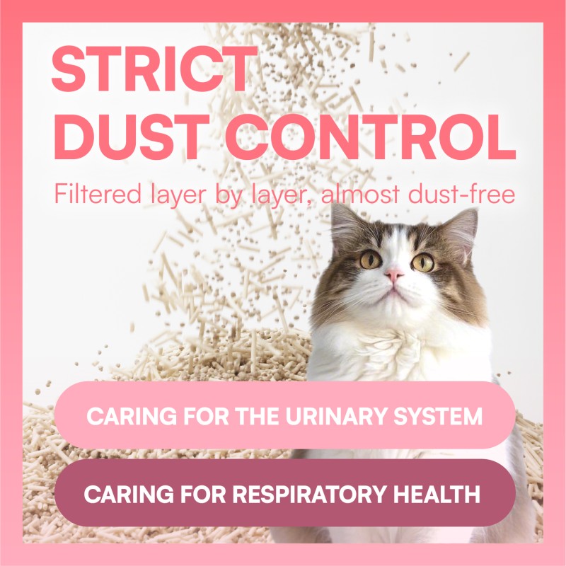 Tofu Bentonite Blend Cat Litter Supplier - Wholesale Low Dust