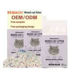 Mixed Cat Litter Supplier - Fast Clumping Flushable Tofu