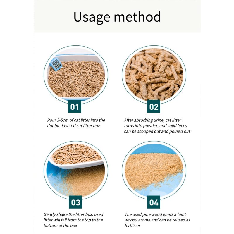 Natural Pine Cat Litter Supplier - Factory Low-priced Spot