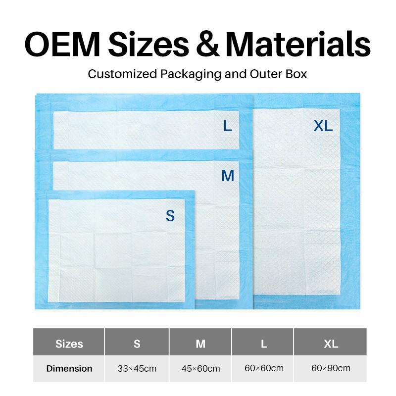 Washable Pet Pee Pads Factory - Basics Leak-Proof Quick-Dry