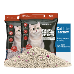 Bentonite Cat Litter Manufacturer - OEM 10L Scent Odour Lock
