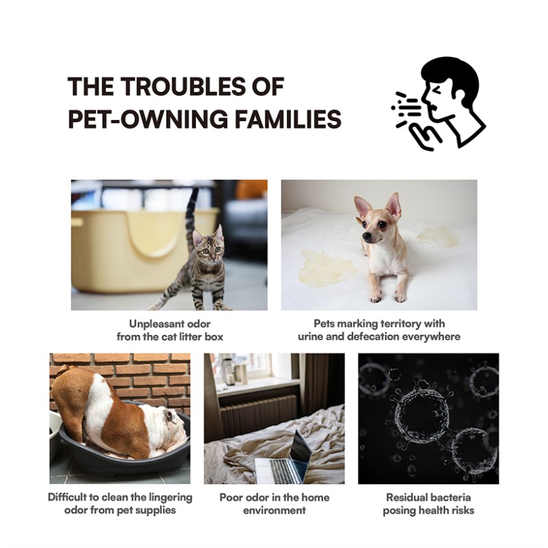 Pet Stain Odor Remover Supplier - Cleaning Spray Earth Friendly