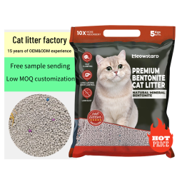 Agglomerated Cat Litter Factory - Sodium-based Mineral Scented