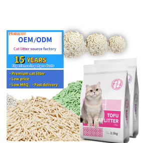 Sodium Cat Sand Manufacturer - Pure Natural Plant Fiber Tofu