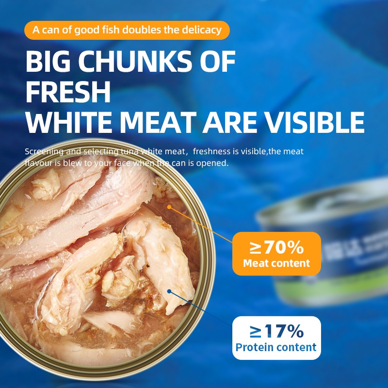 Canned Cat Food Manufacturer - Recipe Tuna White Meat Crab