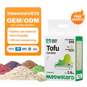 Natural Tofu Cat Litter Supplier - Dust Free Carbon Clumping