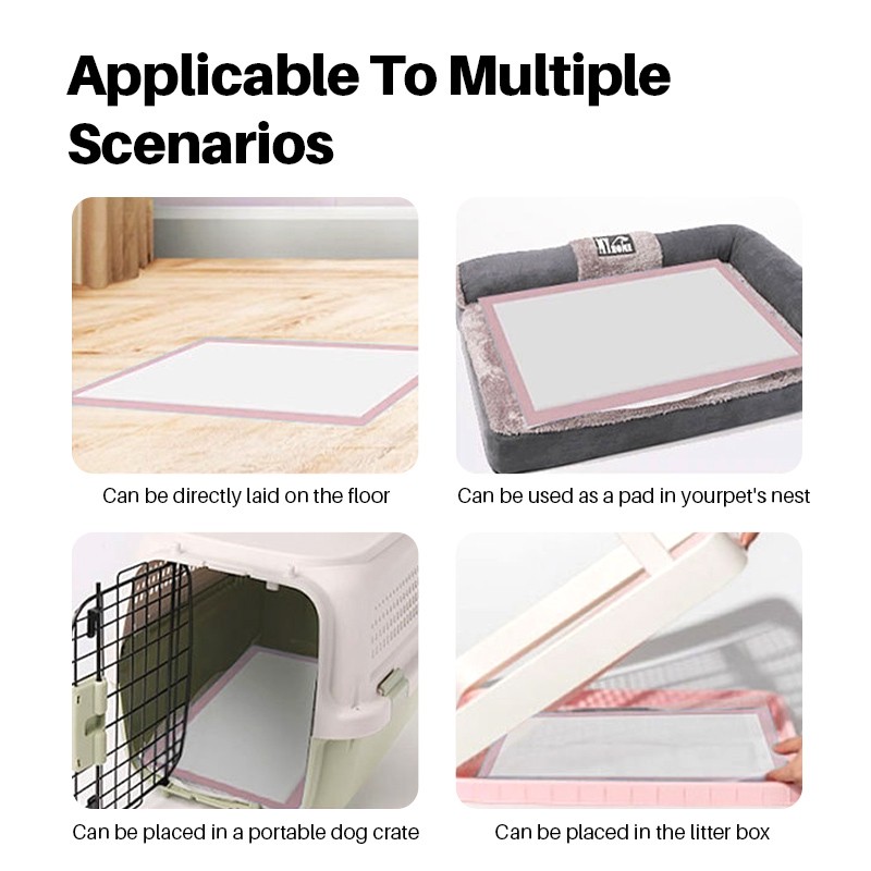 Disposable Dog Pee Pads Factory - Quick-Dry Leak-Proof Bulk