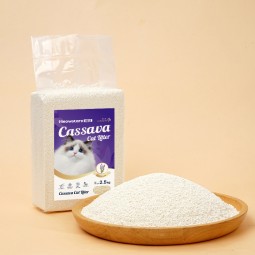 Flushable Cassava Cat Litter Manufacturer - Super Absorbent Plant