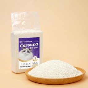 Flushable Cassava Cat Litter Manufacturer - Super Absorbent Plant