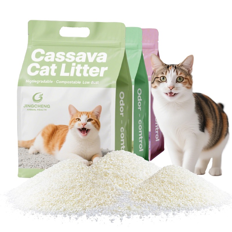 Cassava Starch Cat Litter Factory - OEM Baby Powder Lavender