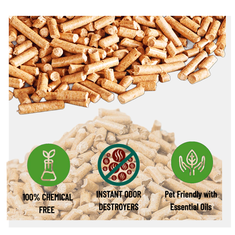 Pine Wood Sand Cat Litter Supplier - High Quality Odor Control