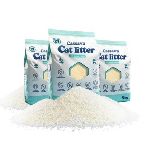 Compostable Cassava Cat Litter Factory - Premium Dust Free Fast