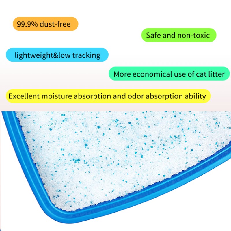 Crystal Pet Safe Sand Factory - Best for Odor 10L Dust-free