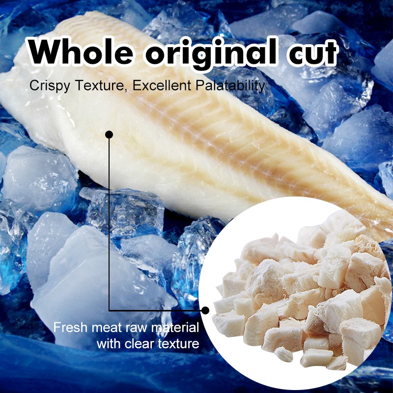 Healthy Cat Snacks Factory - Hot Selling Cod Freeze Dried