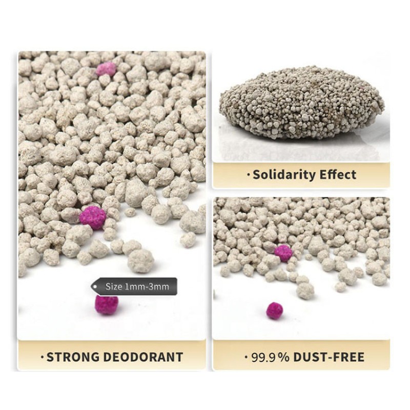 Bentonite Cat Litter Supplier - Wholesale Custom Bentonite Clay Colorful Ball Shaped Dust Free