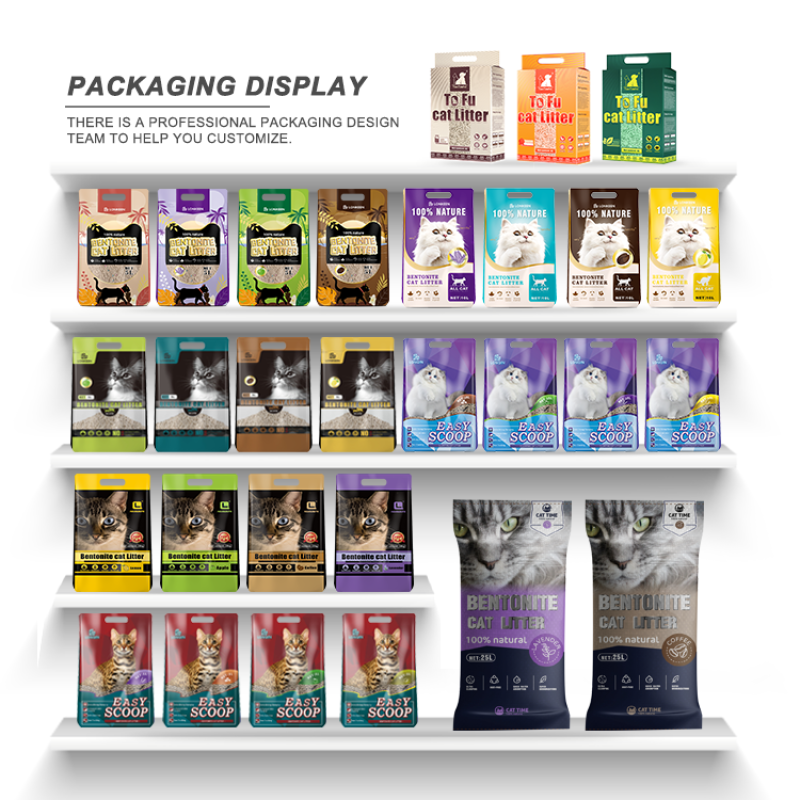 Bentonite Cat Litter Supplier - Wholesale Custom Bentonite Clay Colorful Ball Shaped Dust Free