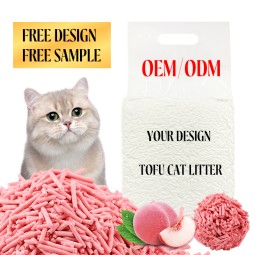 Premium Tofu Litter Manufacturer - OEM Premium Easy Clean Plant Green Tea Scent 6L Eco Clean