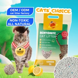 Kitty Litter Factory - OEM Factory Dust Free Strong Clumping Arena Para Gato Colorful Ball