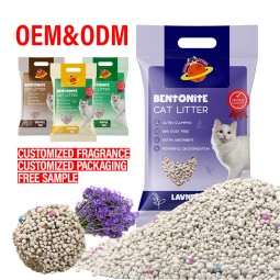 Eco Friendly Cat Litter Manufacturer - OEM ODM Low Dust 1-3mm Ball Shape Strong Clumping