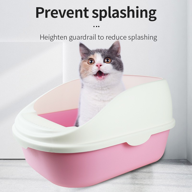Cat Sandbox Factory - Wholesale Custom Hot Selling Luxury Anti-Splash Large Space Pet Toilet