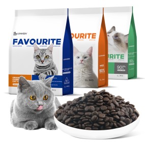 Seafood Cat Food Factory - Top Brands No Additive Seafood Chicken Flavor Mixed for All Ages