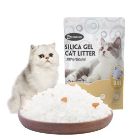 Crystal Cat Litter Factory - Supplier Cheap Long Lasting 1-8mm Granular Dust-Free Silica Gel