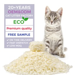Cassava Cat Litter Factory - OEM ODM Custom Odor Control Natural High Absorption Dust Free